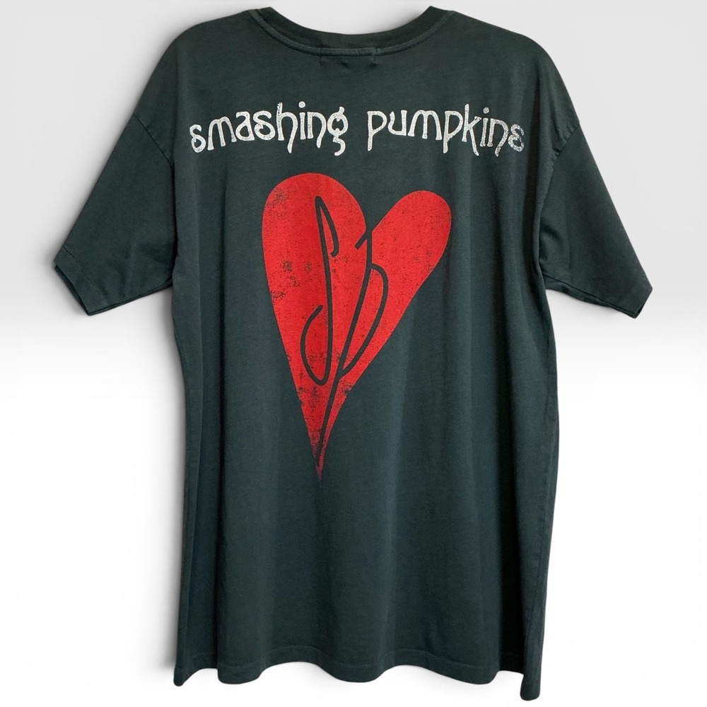 Daydreamer Smashing Pumpkins Zero Heart Merch Tee Shirt Faded Black S NEW Rare - Picture 4 of 6